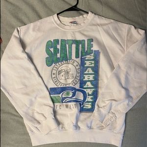 Vintage Seattle Seahawks Crewneck Sweatshirt